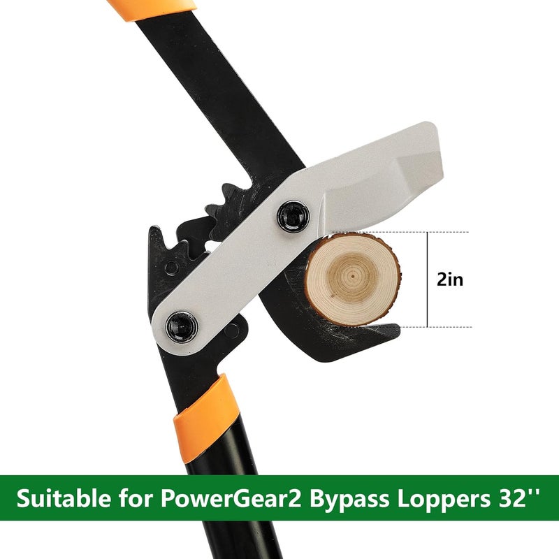 Adnee 2 Pcs SK5 Steel Lopper Replacement Blade-Bypass Lopper Blades for Tree Trimming-Replacement Blade Garden Tools Fit for PowerGear2 - Image 3